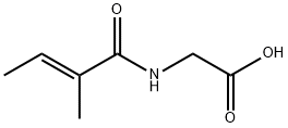 N-巴豆酰基甘氨酸, 35842-45-6, 结构式