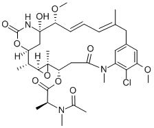 Maytansine Struktur