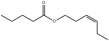 正戊酸-(Z)-3-己烯酯, 35852-46-1, 结构式