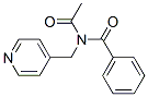 N-Acetyl-N-(4-pyridinylmethyl)benzamide|