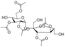 2,3,6,3',4'-penta-O-acetylsucrose,35867-25-5,结构式