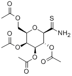 C-(2,3,4,6-TETRA-O-ACETYL-BETA-D-GALACTOPYRANOSYL) THIOFORMAMIDE,358738-47-3,结构式