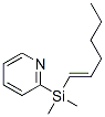 Pyridine, 2-(1-hexenyldimethylsilyl)- (9CI)|