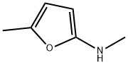 2-Furanamine,  N,5-dimethyl- Struktur