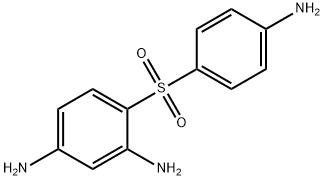 4-[(4-Aminophenyl)sulfonyl]-1,3-benzenediamine Structure