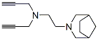 N,N-Di(2-propynyl)-3-azabicyclo[3.2.1]octane-3-ethanamine 结构式