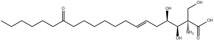 35891-70-4 (2S,3R,4R,6E)-2-アミノ-3,4-ジヒドロキシ-2-(ヒドロキシメチル)-14-オキソ-6-イコセン酸