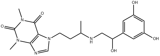 7-[3-[[2-(3,5-Dihydroxyphenyl)-2-hydroxyethyl]amino]butyl]-3,7-dihydro-1,3-dimethyl-1H-purine-2,6-dione|