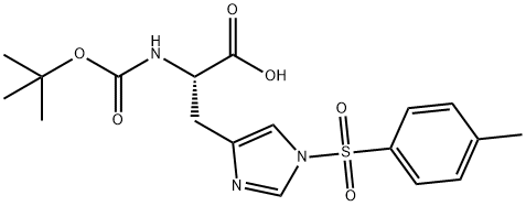Boc-L-Histidine(Tosyl) Struktur