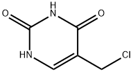 5-氯甲基尿嘧啶,3590-48-5,结构式