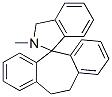 2',3',10,11-tetrahydro-2'-methylspiro[5H-dibenzo[a,d]cycloheptene-5,1'-[1H]isoindole] Struktur