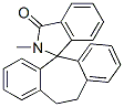 10,11-dihydro-2'-methylspiro[5H-dibenzo[a,d]cycloheptene-5,1'-[1H]isoindole]-3'(2'H)-one 结构式