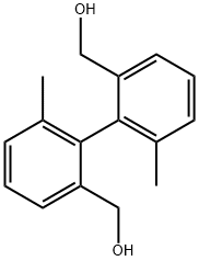 [2-[2-(hydroxymethyl)-6-methyl-phenyl]-3-methyl-phenyl]methanol,3594-91-0,结构式