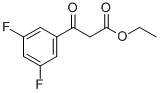 ETHYL (3,5-DIFLUOROBENZOYL)ACETATE,359424-42-3,结构式