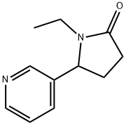 (R,S)-N-Ethylnorcotinine 结构式