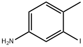 3-ヨード-p-トルイジン 化学構造式