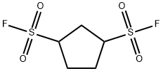 1,3-シクロペンタンジ(スルホニルフルオリド) 化学構造式