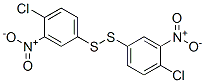 1-CHLORO-4-[(4-CHLORO-3-NITROPHENYL)DISULFANYL]-2-NITROBENZENE, 35964-48-8, 结构式