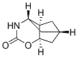 4,6-Methanocyclopent[e]-1,3-oxazin-2(3H)-one,hexahydro-,(4S,4aR,6S,7aR)-(9CI) Struktur