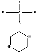 piperazine sulphate,3597-26-0,结构式