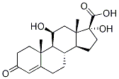 コルチエン酸 化学構造式