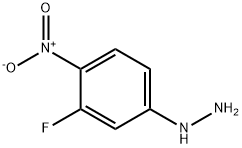 3-FLUORO-4-NITRO-PHENYL-HYDRAZINE Structure