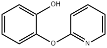 2-(2-ピリジニルオキシ)フェノール 化学構造式