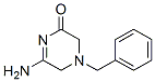 3-Amino-1,2-dihydro-1-(phenylmethyl)pyrazin-5(6H)-one 结构式