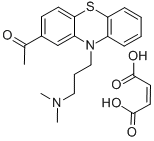 乙酰丙嗪马来酸酯,3598-37-6,结构式