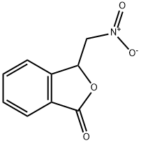 3-硝基甲基-2-苯并呋喃-1(3H)-酮 结构式