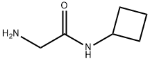 2-AMINO-N-CYCLOBUTYL-ACETAMIDE Structure