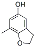 5-Benzofuranol, 2,3-dihydro-7-methyl- (9CI) 化学構造式