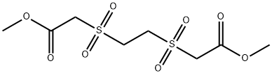 methyl 2-[2-(methoxycarbonylmethylsulfonyl)ethylsulfonyl]acetate,35986-08-4,结构式