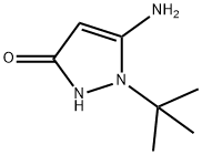5 -氨基- 1 -叔丁基-1H -吡唑- 3-醇,359867-35-9,结构式
