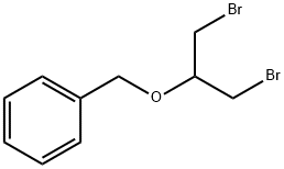 (((1,3-二溴丙烷-2-基)氧基)甲基)苯 结构式