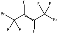 1,4-DIBROMOHEXAFLUORO-2-BUTENE Structure