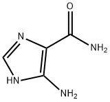 5-氨基-4-甲酰胺咪唑,360-97-4,结构式
