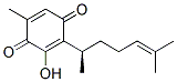 2,5-Cyclohexadiene-1,4-dione, 2-(1,5-dimethyl-4-hexenyl)-3-hydroxy-5-m ethyl-, (R)-|