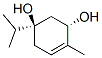 4-Cyclohexene-1,3-diol,4-methyl-1-(1-methylethyl)-,(1R,3S)-(9CI) Struktur