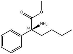 2-氨基-2-苯基己酸甲酯, 360074-85-7, 结构式