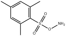 O-メシチレンスルホニルヒドロキシルアミン 化学構造式