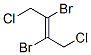 2,3-dibromo-1,4-dichlorobut-2-ene Struktur