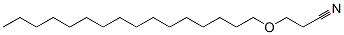 3-(Hexadecyloxy)propanenitrile 结构式