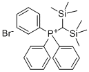 [BIS(TRIMETHYLSILYL)METHYL]TRIPHENYLPHOSPHONIUM BROMIDE Structure