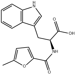 (5-甲基呋喃-2-羰基)色氨酸,360573-13-3,结构式