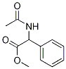 2-乙酰氨基-2-苯基乙酸甲酯 结构式