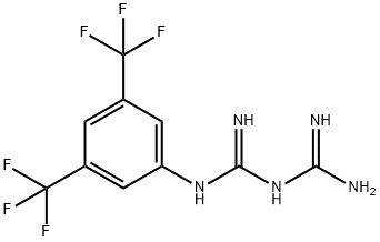 1-[3,5-BIS(TRIFLUOROMETHYL)PHENYL]BIGUANIDE HYDROCHLORIDE|1-[3,5-二-(三氟甲基)苯基]双胍 盐酸盐