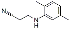 3-[(2,5-DIMETHYLPHENYL)AMINO]PROPANENITRILE,36072-16-9,结构式