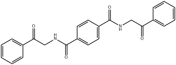 N,N'-Bis(2-oxo-2-phenylethyl)-1,4-benzenedicarboxamide|