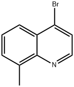 4-ブロモ-8-メチルキノリン 化学構造式